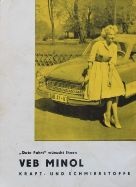 Minol "Minol Ratgeber" Gasstation-Magazine 1962 (8077)